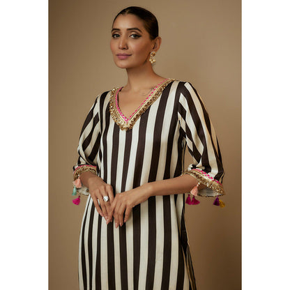Kriti Bapna Black Stripe Co-Ord (Set of 2)