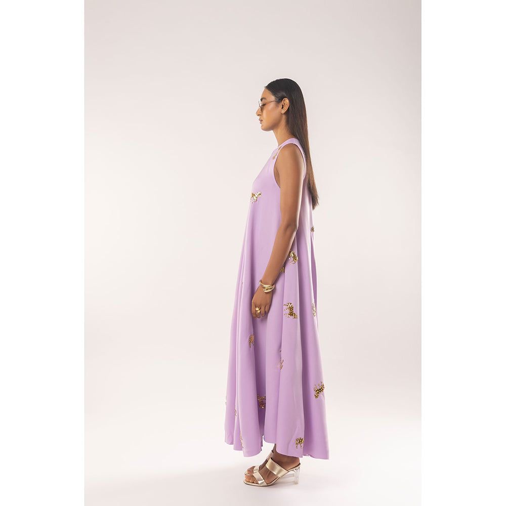 Kriti Bapna Animal Embellished A Line Dress