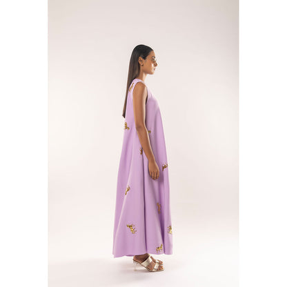 Kriti Bapna Animal Embellished A Line Dress