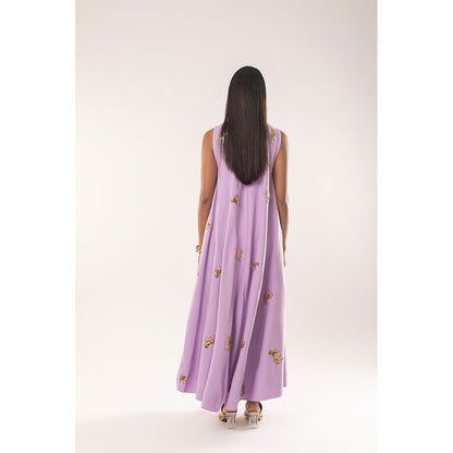 Kriti Bapna Animal Embellished A Line Dress