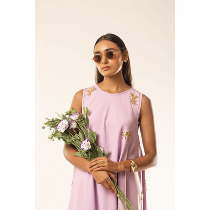 Kriti Bapna Animal Embellished A Line Dress