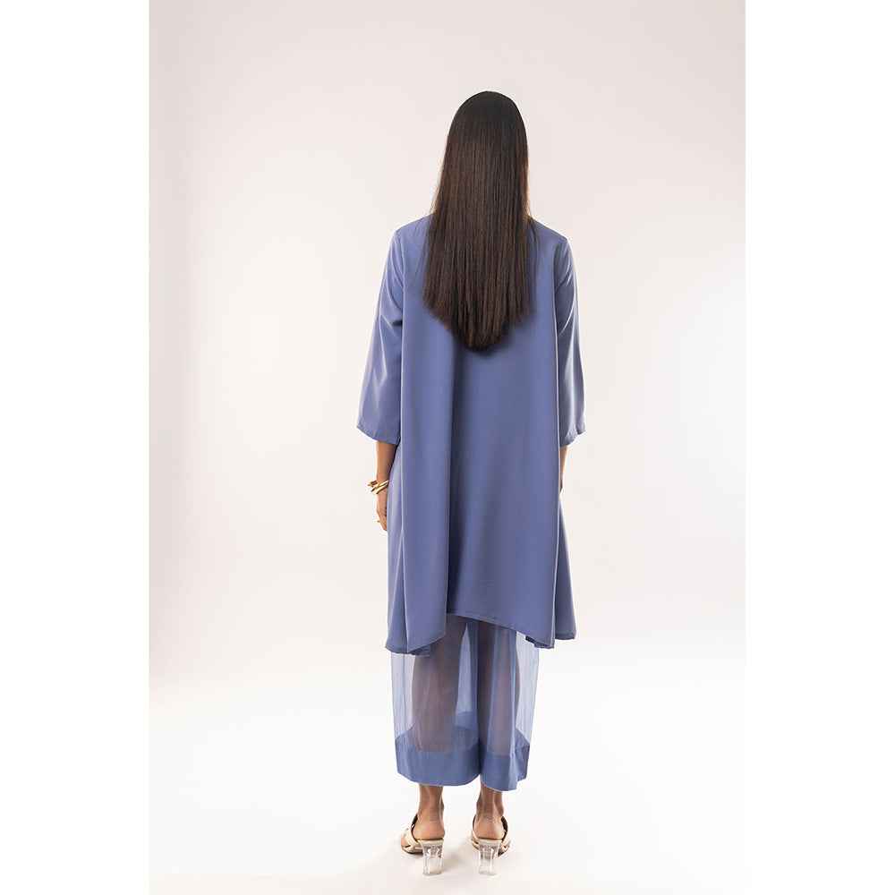 Kriti Bapna Blue Animal Motif Co-Ord (Set of 2)