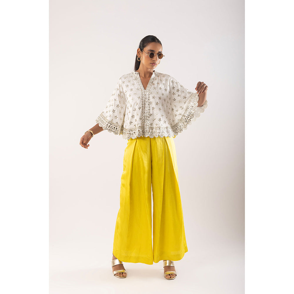 Kriti Bapna Mirror Work With Gota Co-Ord (Set of 2)