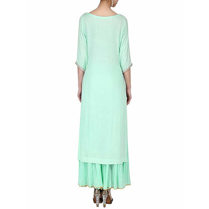 Kudi Pataka Designs Adah Kurta with Sharara and Dupatta