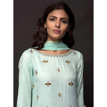 Kudi Pataka Designs Adah Kurta with Sharara and Dupatta
