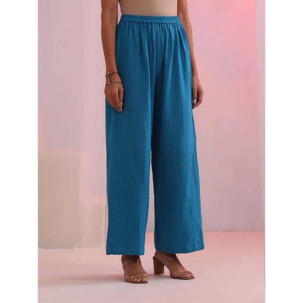 Kudi Pataka Designs Azure Kurta with Pant