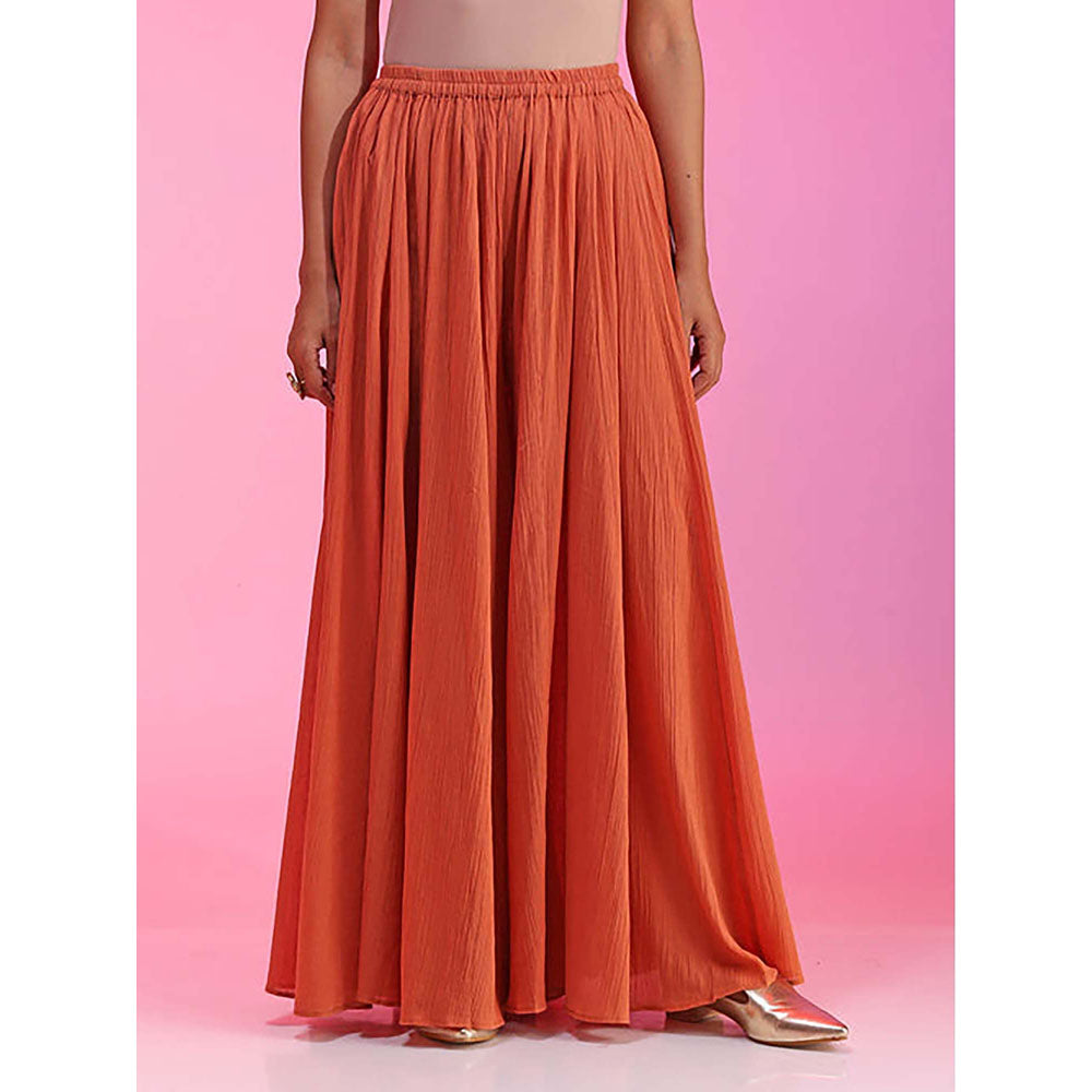 Kudi Pataka Designs Gul/Ru Kurta with Palazzo and Dupatta