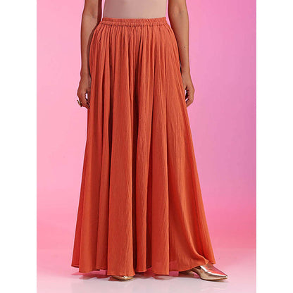 Kudi Pataka Designs Gul/Ru Kurta with Palazzo and Dupatta