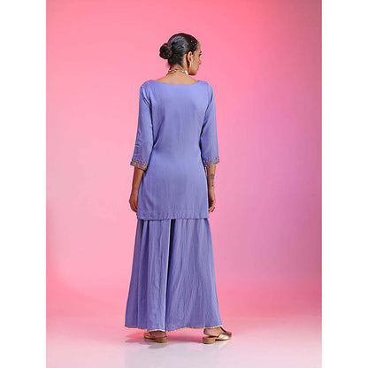 Kudi Pataka Designs Gulabo/La Kurta with Palazzo and Dupatta