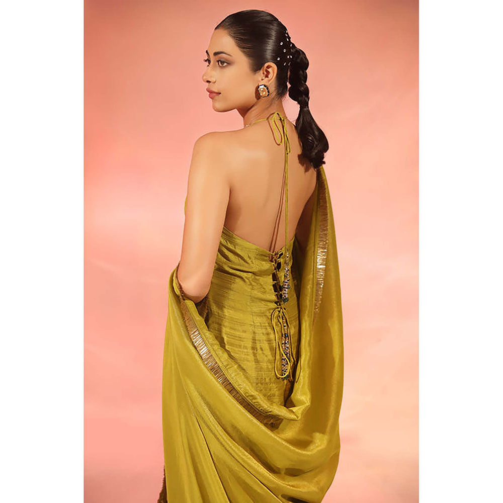 Kudi Pataka Designs Heena Kurta with Palazzo and Dupatta