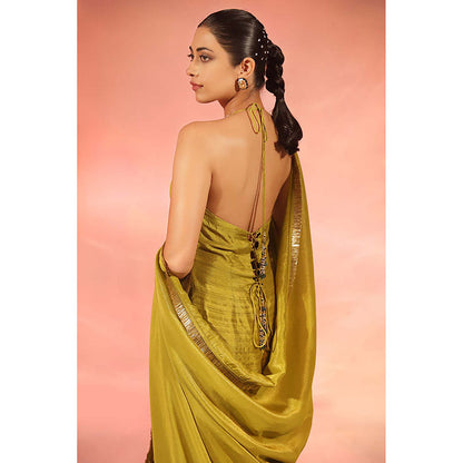 Kudi Pataka Designs Heena Kurta with Palazzo and Dupatta