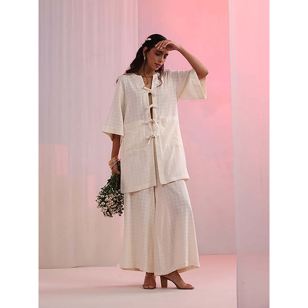 Kudi Pataka Designs Junko Tunic with Palazzo