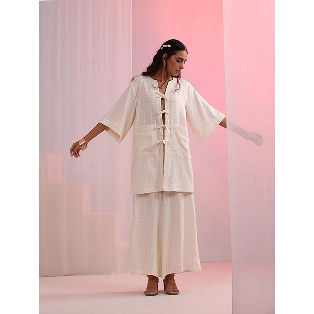 Kudi Pataka Designs Junko Tunic with Palazzo
