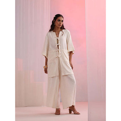 Kudi Pataka Designs Junko Tunic with Palazzo