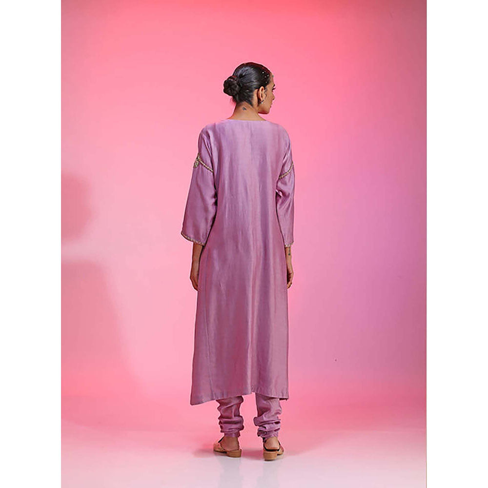 Kudi Pataka Designs Lajjo/Li Kurta with Churidar and Dupatta