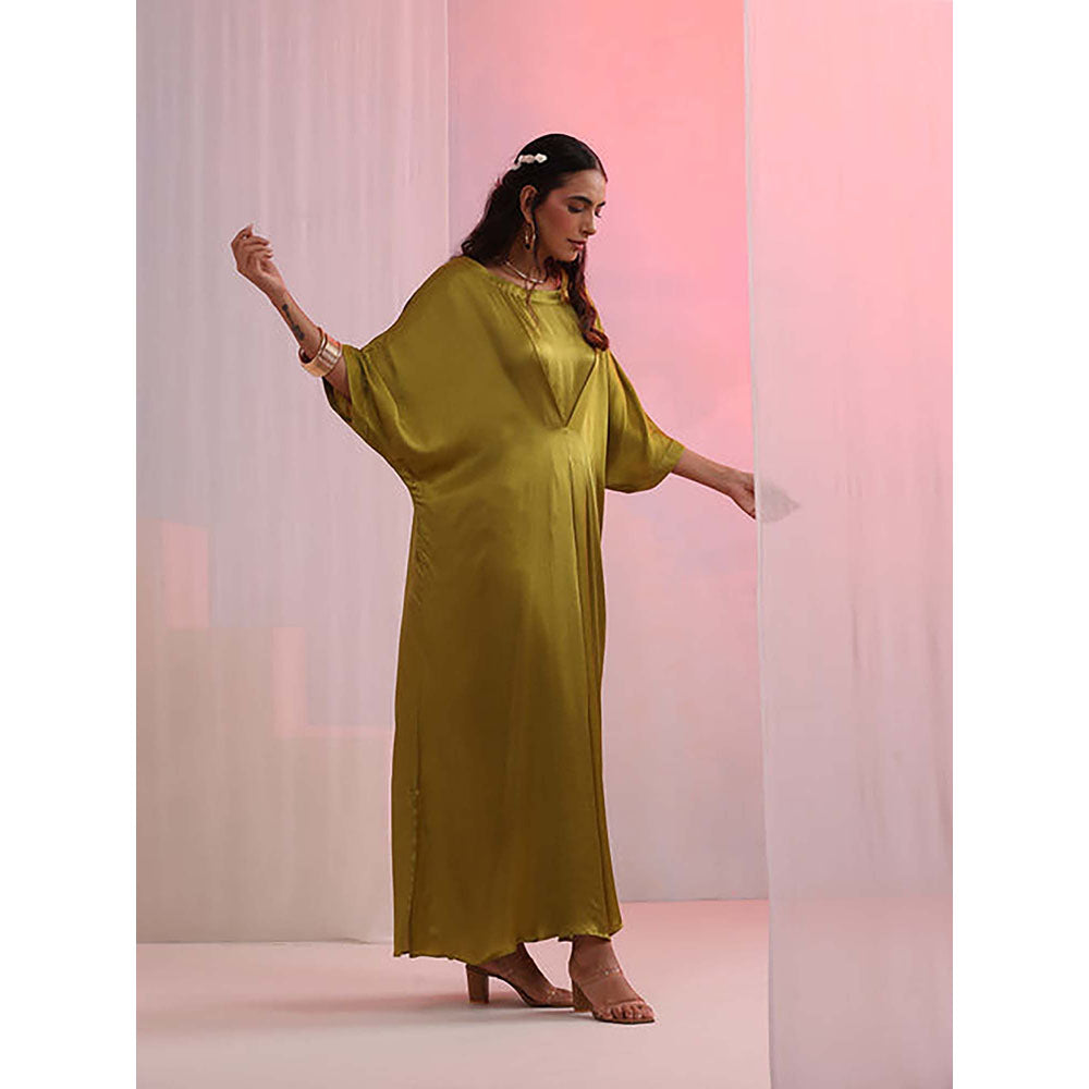 Kudi Pataka Designs Mehndi Kaftan with Pants