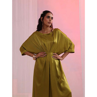 Kudi Pataka Designs Mehndi Kaftan with Pants