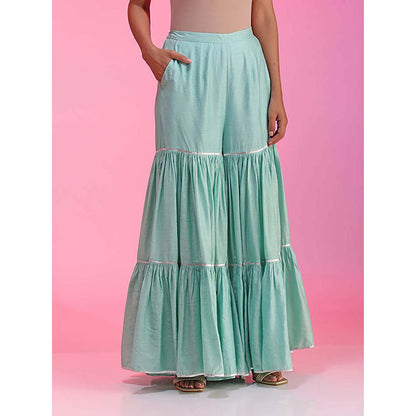 Kudi Pataka Designs Nadira/Aq Kurta with Sharara and Dupatta