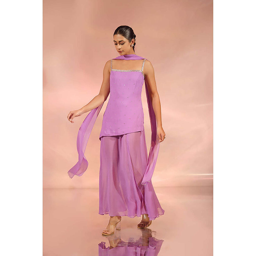 Kudi Pataka Designs Nisha Kurti with Palazzo and Dupatta