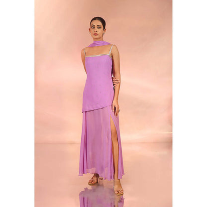 Kudi Pataka Designs Nisha Kurti with Palazzo and Dupatta