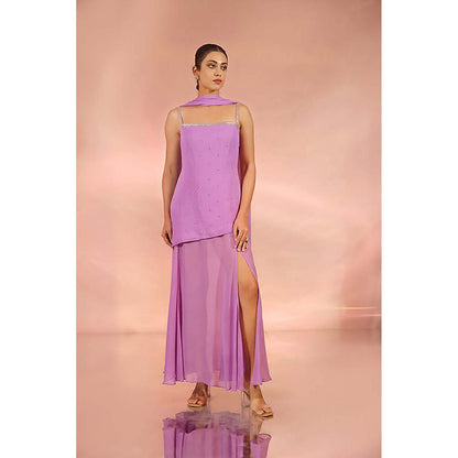 Kudi Pataka Designs Nisha Kurti with Palazzo and Dupatta
