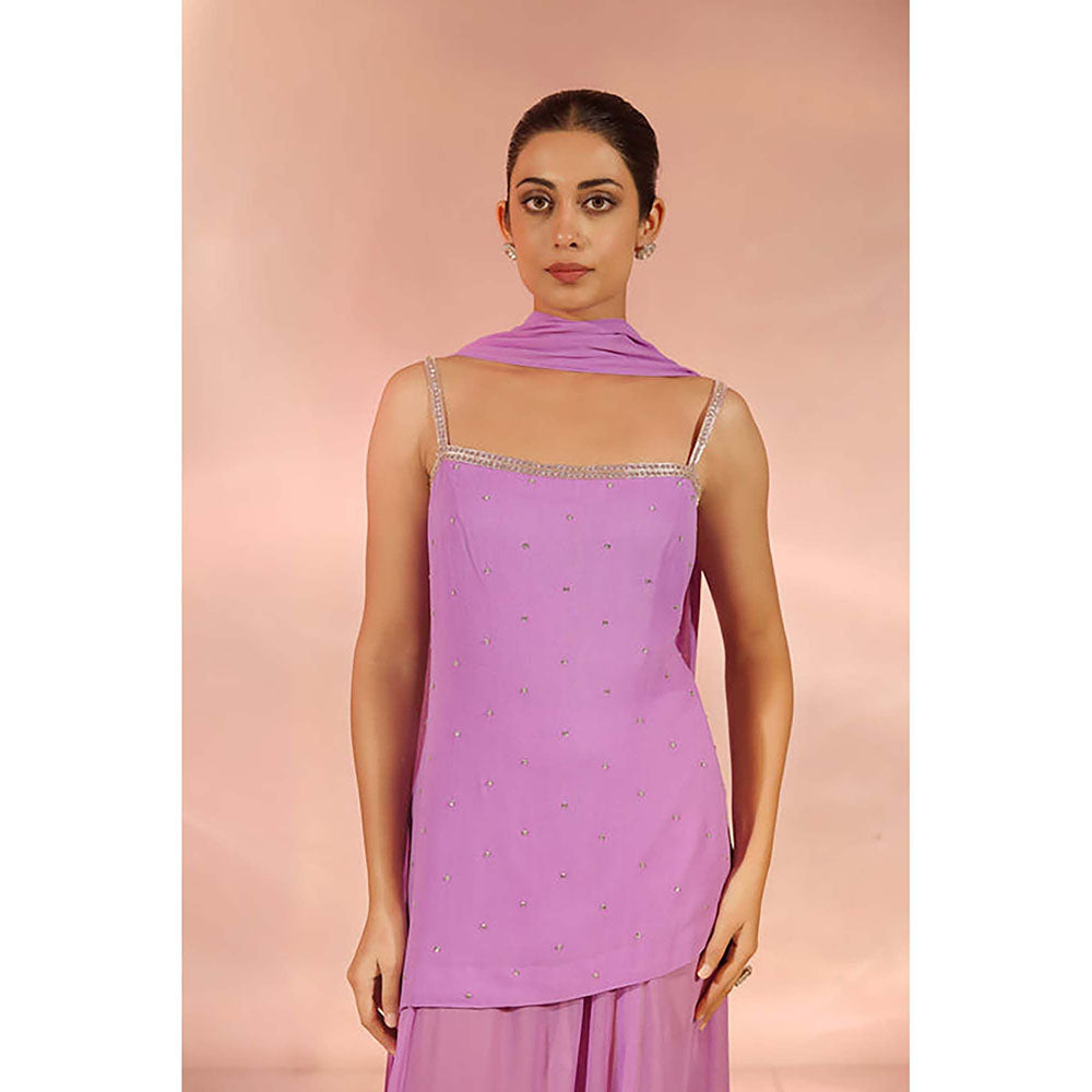 Kudi Pataka Designs Nisha Kurti with Palazzo and Dupatta