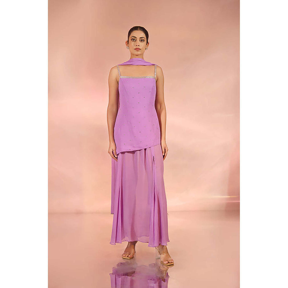 Kudi Pataka Designs Nisha Kurti with Palazzo and Dupatta