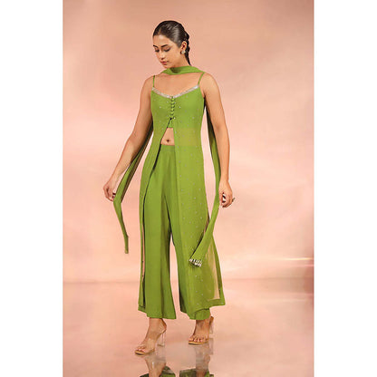 Kudi Pataka Designs Pooja Kurta with Pant and Dupatta
