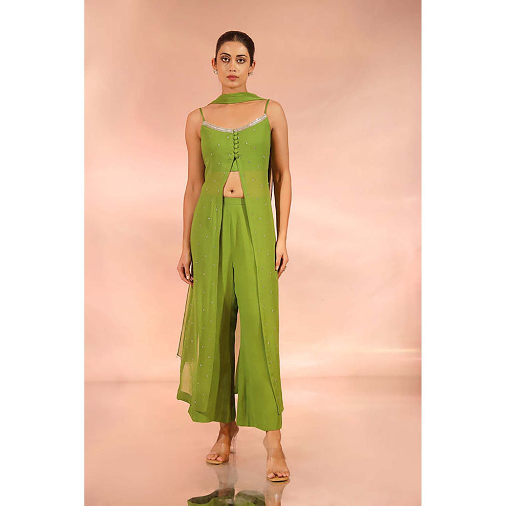Kudi Pataka Designs Pooja Kurta with Pant and Dupatta