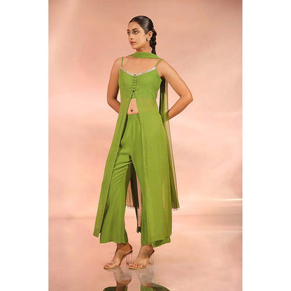 Kudi Pataka Designs Pooja Kurta with Pant and Dupatta