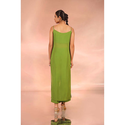 Kudi Pataka Designs Pooja Kurta with Pant and Dupatta