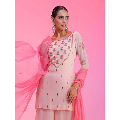 Kudi Pataka Designs Roohi/Sp Kurta with Sharara and Dupatta