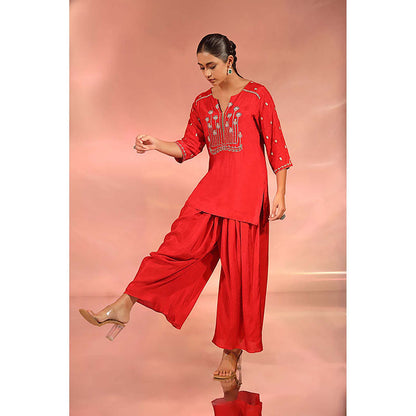 Kudi Pataka Designs Tanisha Kurti with Palazzo