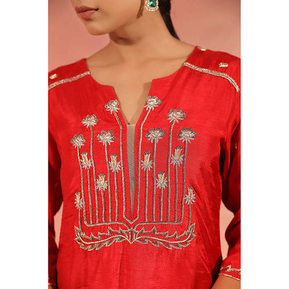 Kudi Pataka Designs Tanisha Kurti with Palazzo