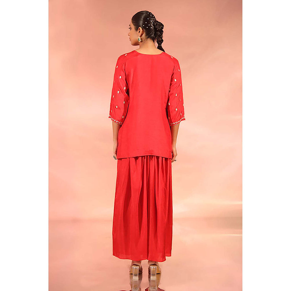 Kudi Pataka Designs Tanisha Kurti with Palazzo