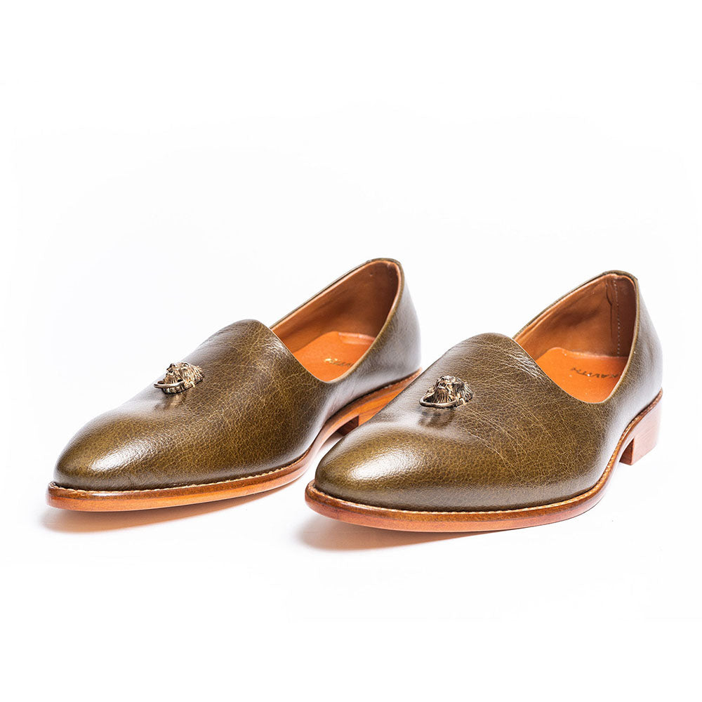 Kavith Sainaani Olive Ornament Jutti