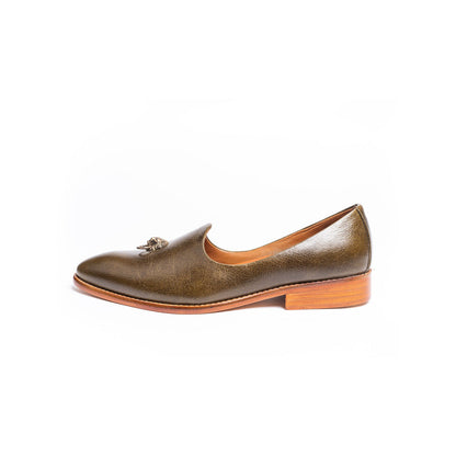 Kavith Sainaani Olive Ornament Jutti