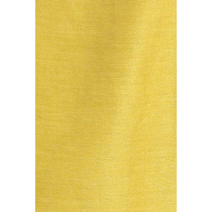 Label Earthen Women Yellow Embroidered Anarkali Kurta with Pant & Dupatta (Set of 3)