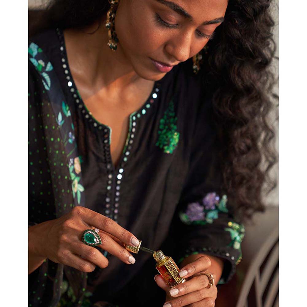 Label Earthen Sanjh Kurta Pant with Dupatta (Set of 3)