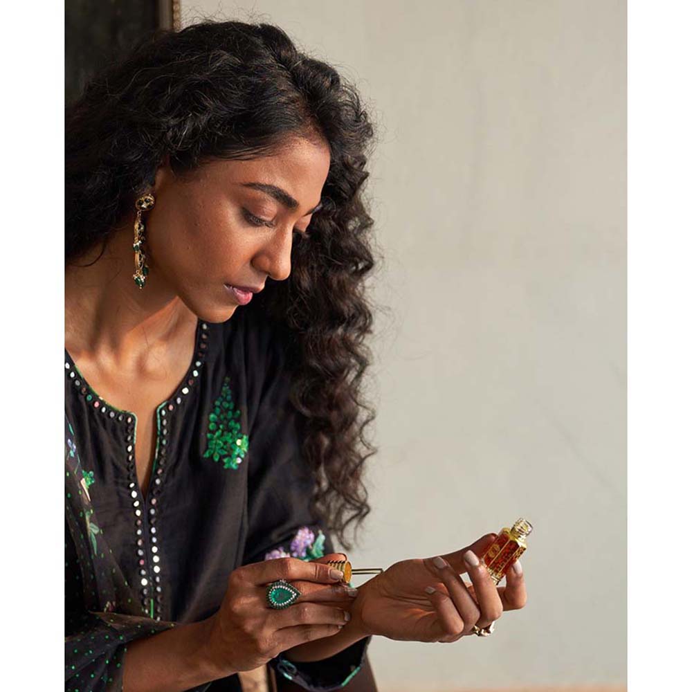 Label Earthen Sanjh Kurta Pant with Dupatta (Set of 3)