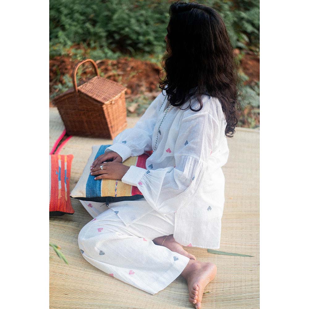 Label Earthen Ivory Co-Ord (Set of 2)