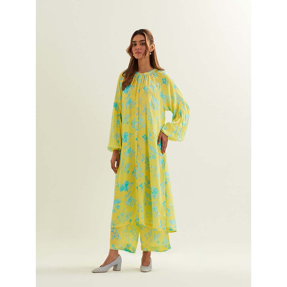 Label Earthen Green Diwo Co-Ord (Set of 2)