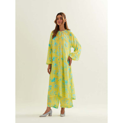 Label Earthen Green Diwo Co-Ord (Set of 2)