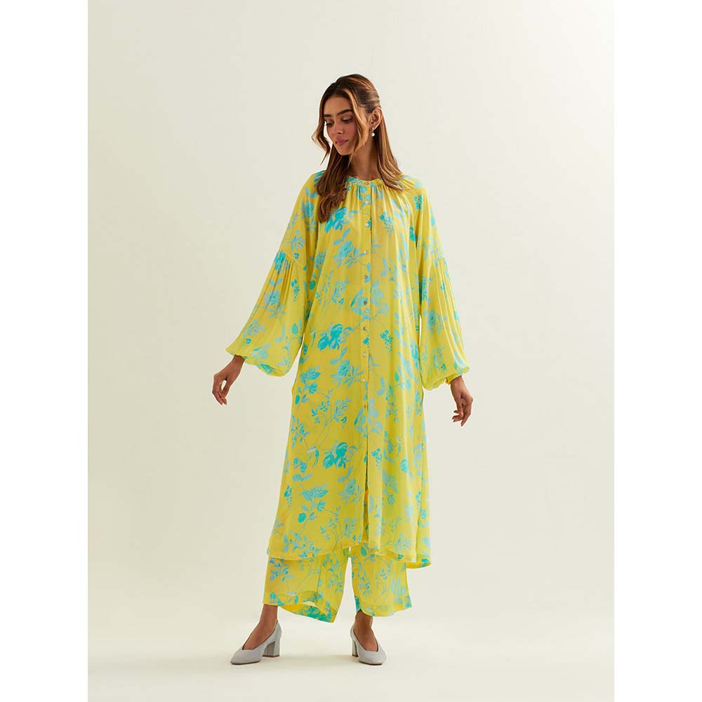 Label Earthen Green Diwo Co-Ord (Set of 2)