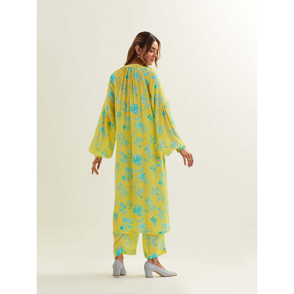 Label Earthen Green Diwo Co-Ord (Set of 2)