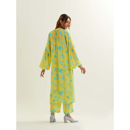 Label Earthen Green Diwo Co-Ord (Set of 2)