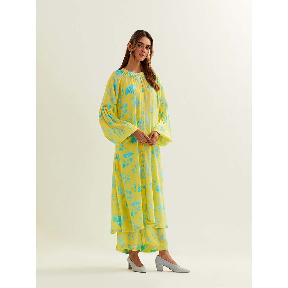 Label Earthen Green Diwo Co-Ord (Set of 2)