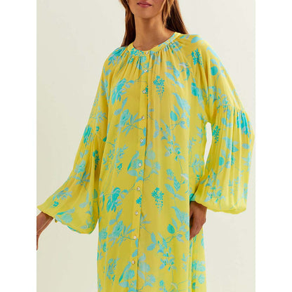 Label Earthen Green Diwo Co-Ord (Set of 2)