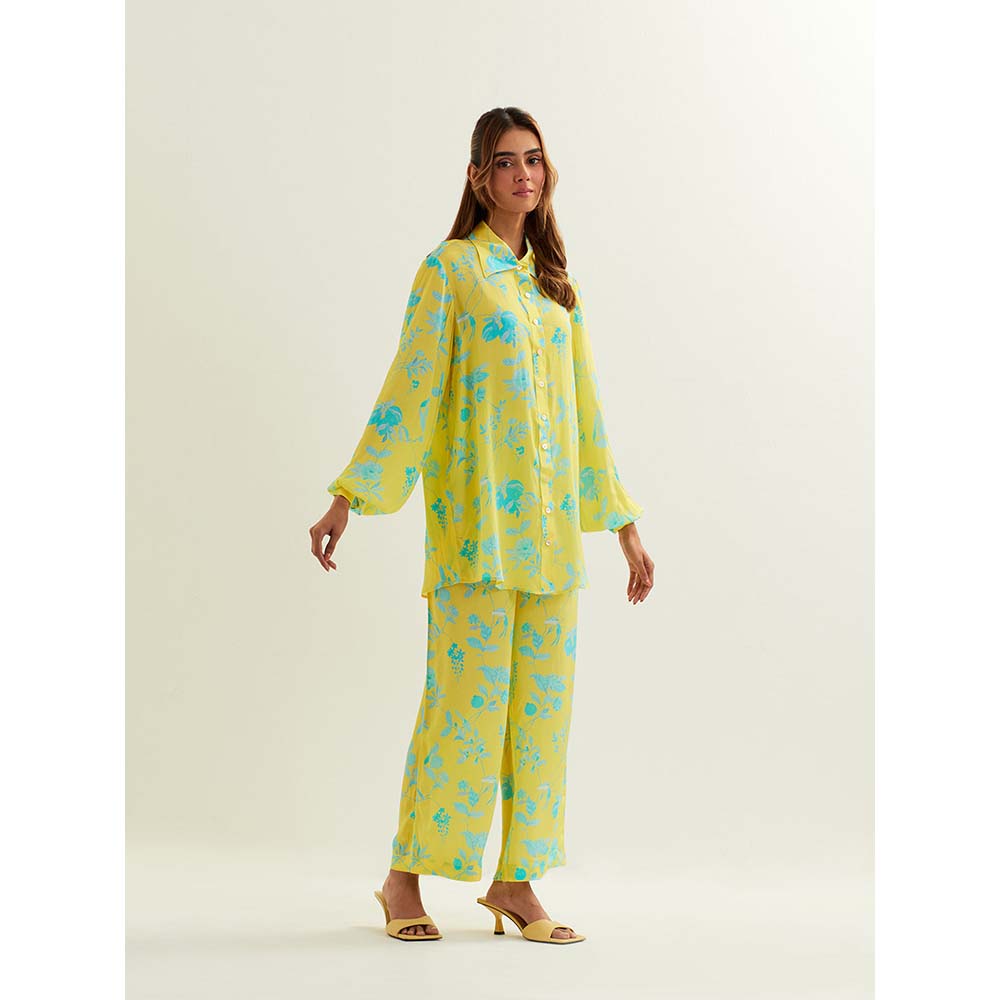 Label Earthen Green Difoda Co-Ord (Set of 2)