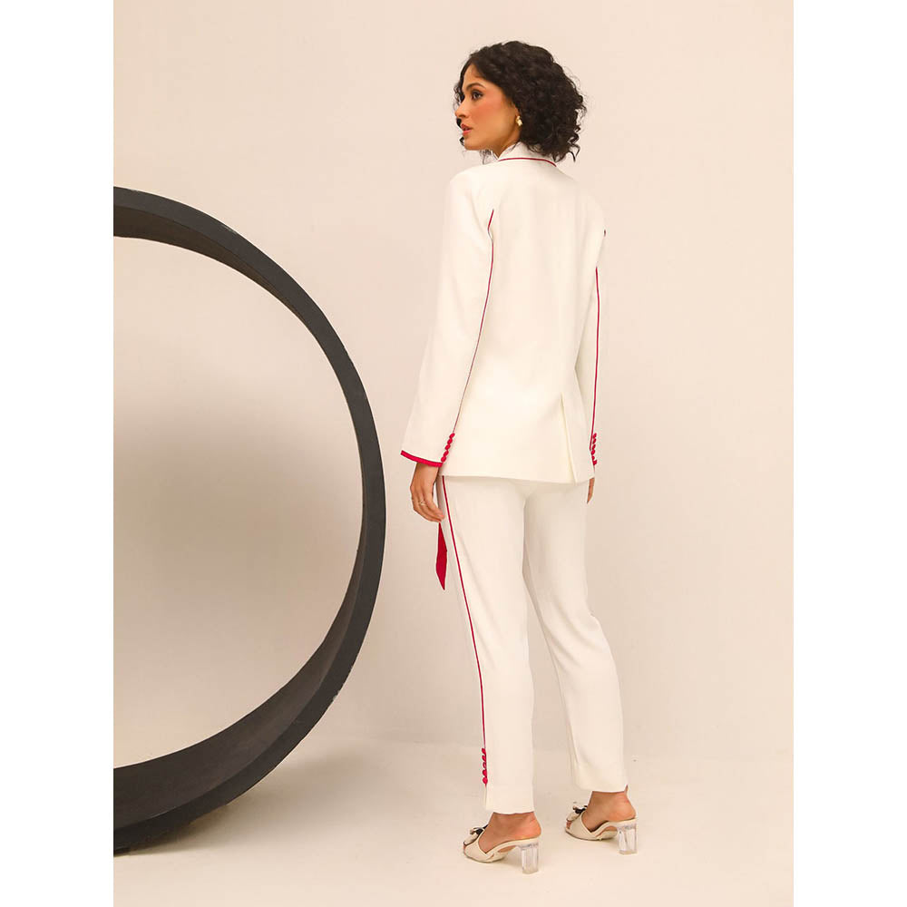 Label Deepika Nagpal Pink Eyana Co-Ord (Set of 2)